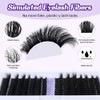 B&Q Fluffy Lash Clusters Kit 100D+200D Dramatic Eyelash Clusters Kit