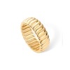 PAVOI 14K Yellow Gold Plated Chunky Statement Ring | Chunky