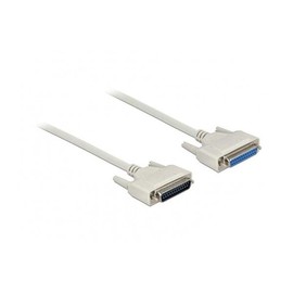 Delock Serial Cable D-Sub 25 Male to Female 0.5m