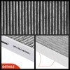 A-Premium 2-PC Engine & Cabin Air Filter with Activated Carbon