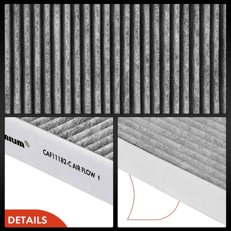 A-Premium 2-PC Engine & Cabin Air Filter with Activated Carbon
