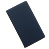 Magnetic Passbook Case (Suede Leather) Navy Blue