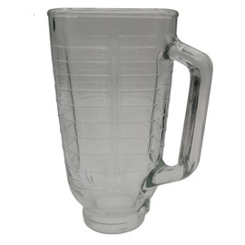Blender 5-cup Glass Jar，Comptaible with Oster blender models 4108, 4109, 4106, 4110, 4111, 4117 Classic Series and Osterizer series Blender (Glass, 5-cup Jar)