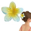 Flower Hair Claw Clips, Hawaiian Claw Clips for Vacation, Strong