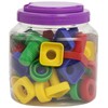 Miniland Plastic Screws and Nuts in Tub (48 Pieces)