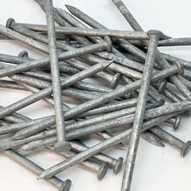 BRAUNY BOY – 3.25” -12d Hot Dipped Galvanized Common Nail – Rust resistant, for Wood, Exterior Decks, Construction Framing Steel Wire Nails lbs (2)