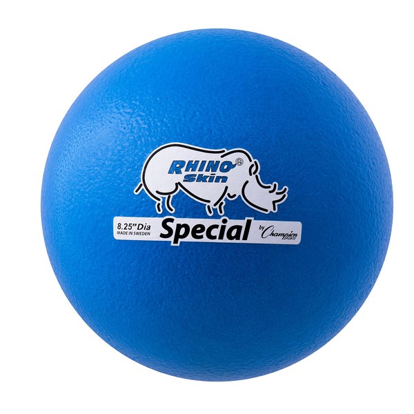 Champion Sports Rhino Skin Special Ball (Neon Blue)