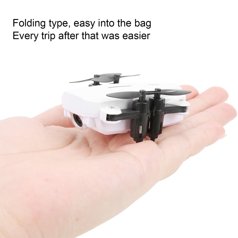 F86 Mini Drone Foldable Doublearm Body Portable Helicopter Stable Flying