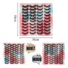 Kit Pestañas De Extensiones De Pestañas Curvatura D9-16mm