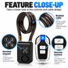 Bike Alarm Lock for Bicycles & Motorcycles – 110dB Remote-Control