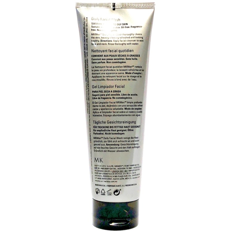 MARY KAY MK MEN DAILY FACIAL WASH CLEANSER NEW in