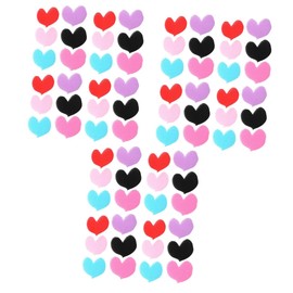 Operitacx Pack of 72 Stickers for Hair Fringe Care Makeup Hair Clips Hair Stickers Glitter Hair Clips Hair Fringe Gripper Hair Fixed Fringe Hair Clip Sticker Post Bang Sticker