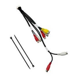 AUX VTR Extended Wiring Cord for Car Navigation Systems, Eclipse ECLIPSE