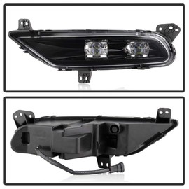 ACANII - For 2015-2022 Chrysler 300 OE Style LED Bumper Fog Light Driving Lamp Assembly Replacement Left Driver Side
