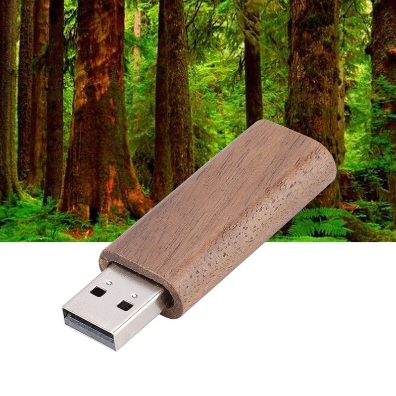 Walnut Wooden Shell USB 2.0 Flash Memory Drive Storage Stick