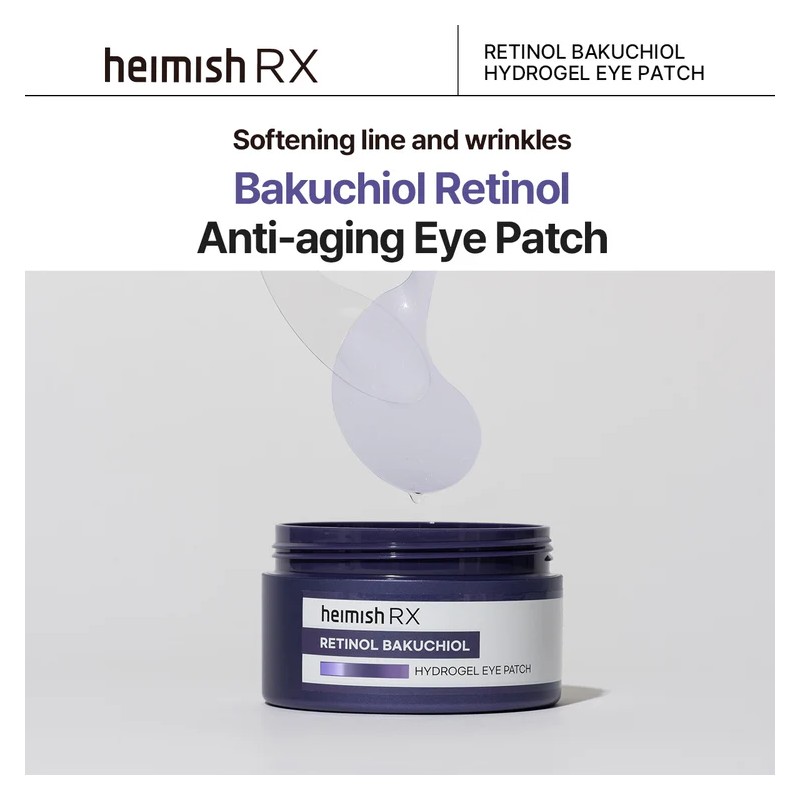 heimish [heimish]RX Retinol Bakuchiol Hydrogel Eye Patch (60ea)