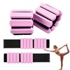 Adjustable Wrist and Ankle Weights, 2lb Pair (1lb Each) Soft