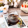 Yinder 108 Pcs Stainless Steel Tea Infuser with Handle Snap