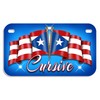 Puerto Rico Flags Bicycle Metal License Plate Personalize Gifts Available