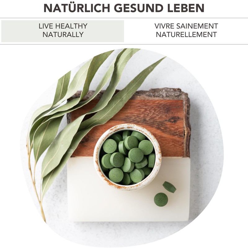 BioNutra Organic Chlorella Pellets without Additives, Residue-Controlled, Membrane Broken