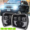 CHUSYYRAY 2PC 5x7" 7x6" LED Headlights Hi-Lo DRL For Toyota