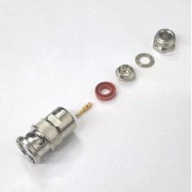 Pomona NEW Pomona Electronics 4488 Male BNC Cable Connector Crimp Plug for RG55 & RG58