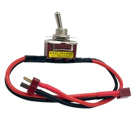 Large Current On-Off Electric Power Switch with T Plug for RC Model Airplane Drone Car ESC Battery
