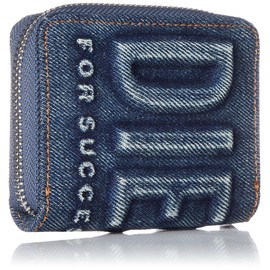 Diesel X09454P5185 Men's Denim Key Case, indigo blue