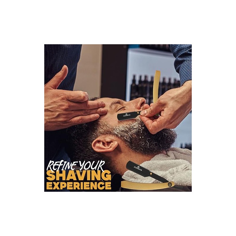 Cut-Throat Razor Straight Edge – Professional Stainless Steel Barber Razor