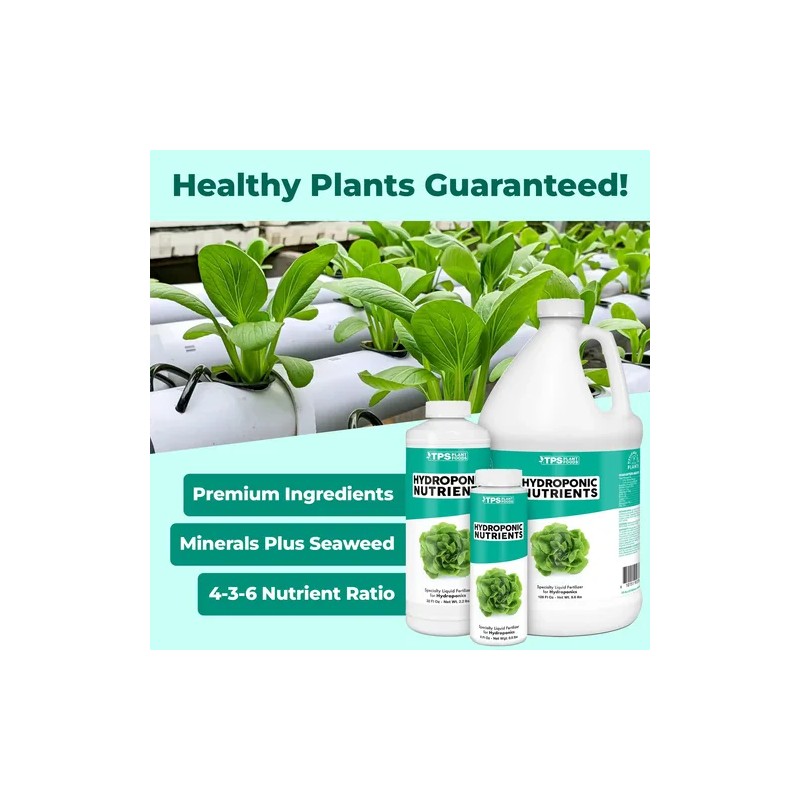 Nutrientes Hidropónicos Tps Nutrients Para Plantas Comestibl