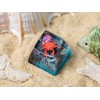 OTAKU KRAFT Crab Midnight Tide Background Ocean Keycap Custom Keyboard