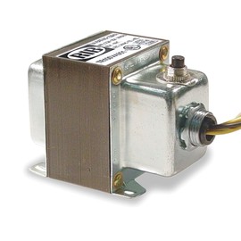 Functional Devices TR100VA001 Transformer, 100Va, 120 to 24 Vac, Circuit Breaker, Foot and Single Threaded Hub Mount