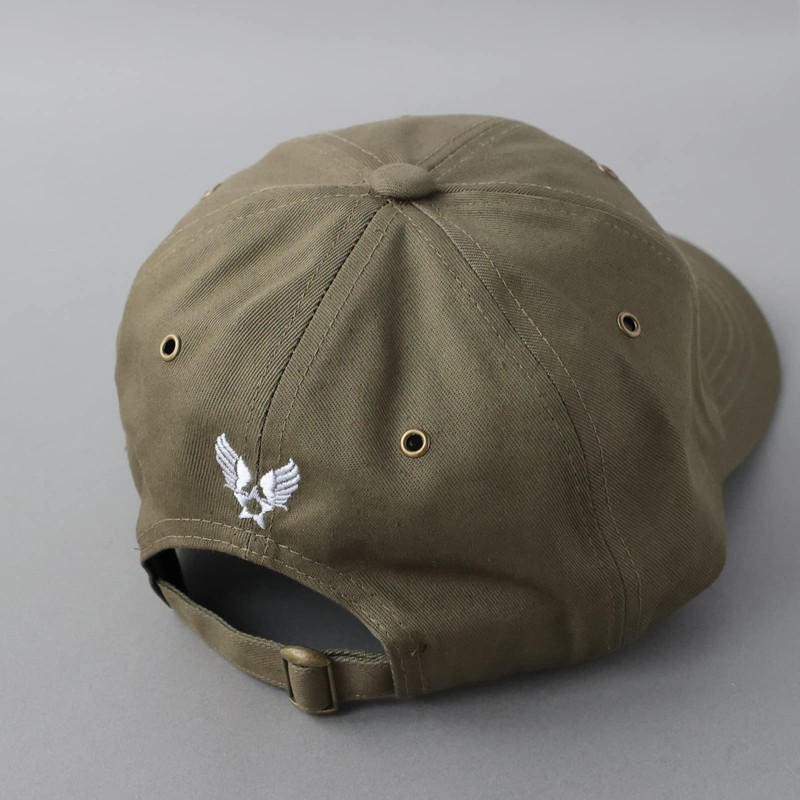 Avirex Men’s Military Tag Baseball Cap, Hat, Cotton Cap, Polo