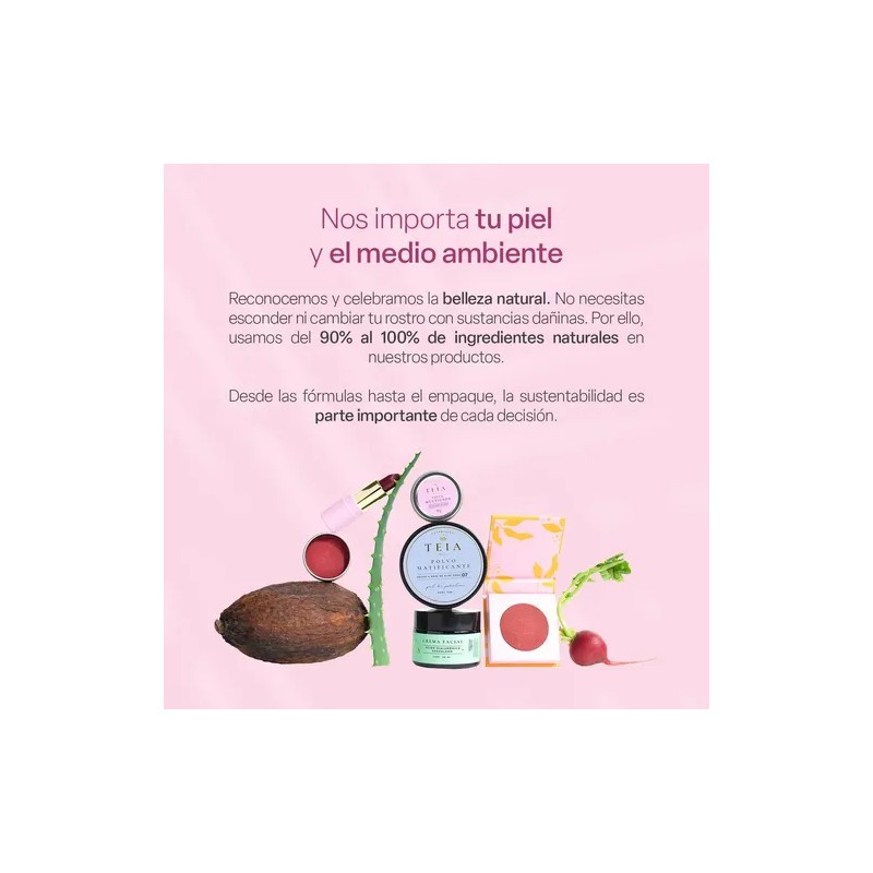 Gel Fijador Para Cejas Con Color Teia Cosméticos Naturales