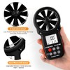 BTMETER Digital Anemometer Barometer Handheld, for Wind Speed Temperature Wind