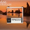 Lantern Press 1000 Piece Jigsaw Puzzle, Bandon, Oregon Sunset