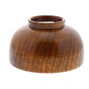 Ishida Bowl, Lacquered, Natural Wood, Product Size: 2.8 x 4.4
