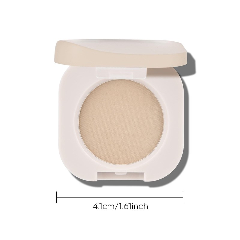 KYDA Single Matte Eyeshadow, Nude Beige Brown Eyeshadow, Ultra-fine Smooth