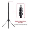 189cm/74.4in Adjustable Tripod Stand Video Light Stand Aluminum Alloy Material