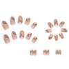 Short False Nails - 24pcs Press on Nails - Flower