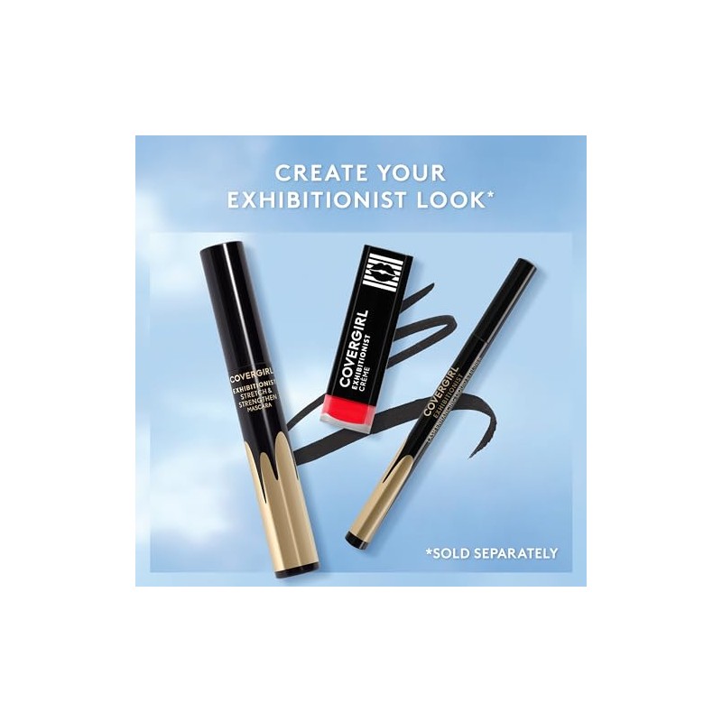 COVERGIRL Exhibitionist Cream Lipstick, Real Red
