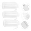 ULTECHNOVO 3pcs Refillable Wash Bottles Precision Tip Lightweight Plastic Drip