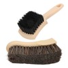 Car Wheel Tire Cleaning Brush Horsehair Interior Exterior for Leather