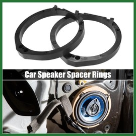 Motoforti 6.5" Speaker Adapter Spacer Ring with Wire Combination for Honda Long-lasting