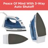 BLACK+DECKER Easy Steam Compact Iron for Clothes, Automatic Shutoff, Nonstick