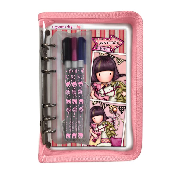 Santoro Gorjuss Fairground Carousel 1137GJ01 Stationery Set 15.4 x 22