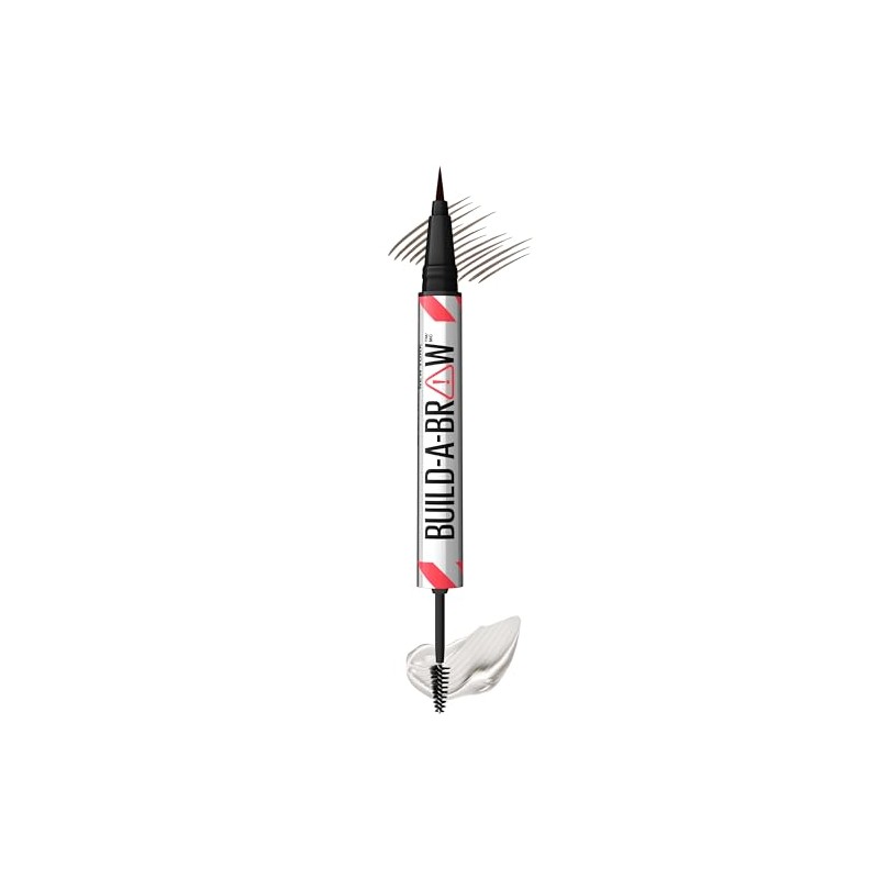 Maybelline Build-A-Brow 2-in-1 Brow Pen and Sealing Eyebrow Gel, Eyebrow