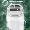 USB Desktop Portable Air Conditioner Fan Negative Ion Air Cooler