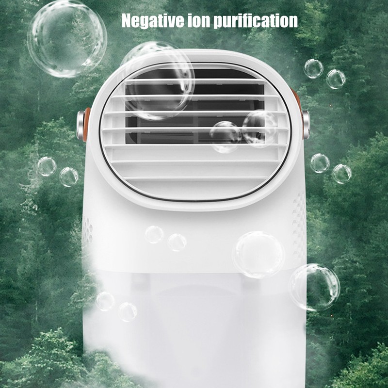 USB Desktop Portable Air Conditioner Fan Negative Ion Air Cooler