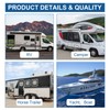 RADHLBNIU Trailer Door Holder Kit Low Profile Rubber Door Holder